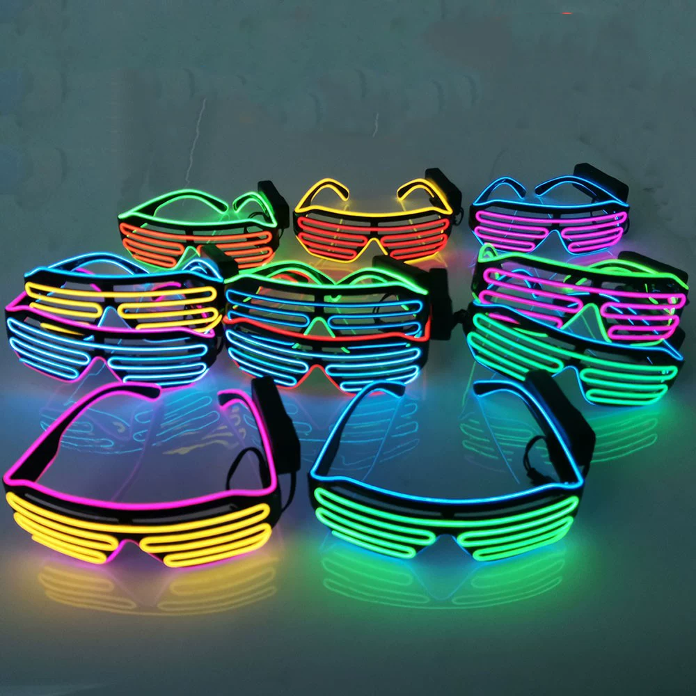 Беспроводные световые очки Belling Bar Bar Fighting Dance Performance Party Birthday Atmosphere Prot.