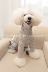 UNPET Breguet Dog Teddy Trang phục Xám Double Jacquard Base áo ba lỗ trắng hồng cao cổ áo dài - Quần áo & phụ kiện thú cưng