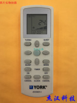 Original quality New York YORK LARGE GOLD ECGS01-i AIR CONDITIONING REMOTE CONTROL SINGLE COLD ENGLISH