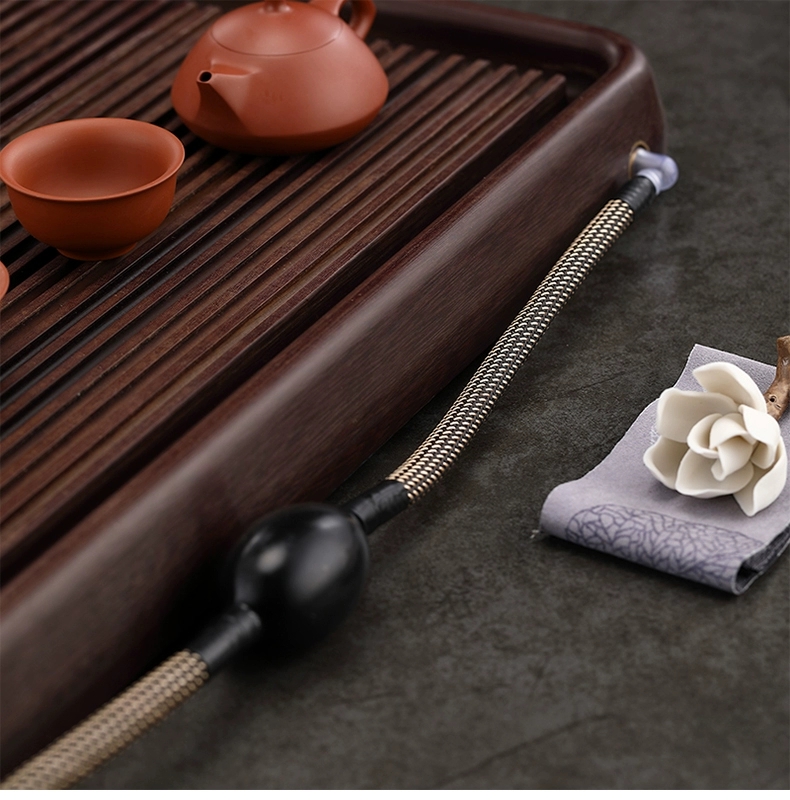 trà biển bàn trà khay trà ống thoát nước nước hấp thụ bóng lễ trà phụ tùng ống phụ kiện hoàn chỉnh bàn trà bộ trà ống thoát nước