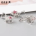 Vòng cổ bạc 14k vòng đeo tay khóa kết nối khóa tự làm đồ trang sức handmade phụ kiện mặt dây chuyền khóa dây chuyền A205 - Phụ kiện chăm sóc mắt