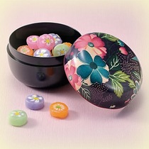 Japanese HAKOYA Japanese multifunctional storage box tea tube tea jar jewelry box Japanese and wind