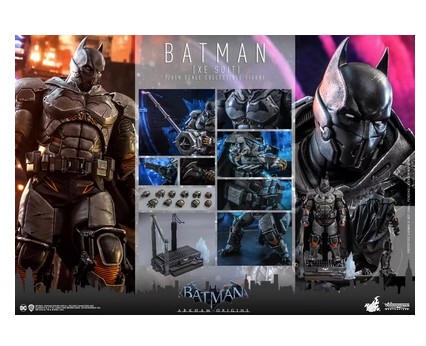 Hottoys Ht1/6 Vgm52 Batman Arkham Origins Thermal Armor Batman Action Figure in Stock