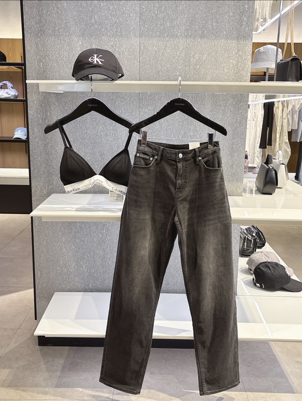 [Replica 90 Series] Ckjeans Women's Jeans 25 Years Spring and Autumn All-Season Casual Straight Pants J224927