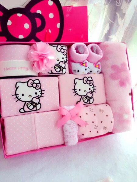 Coffret cadeau pour bébé HELLO KITTY - Ref 1953064 Image 8