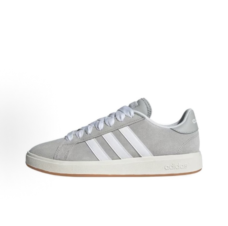 Adidas Grand Court Base 00S Cow Split Leather Synthetic Leather Casual Versatile Ih6185