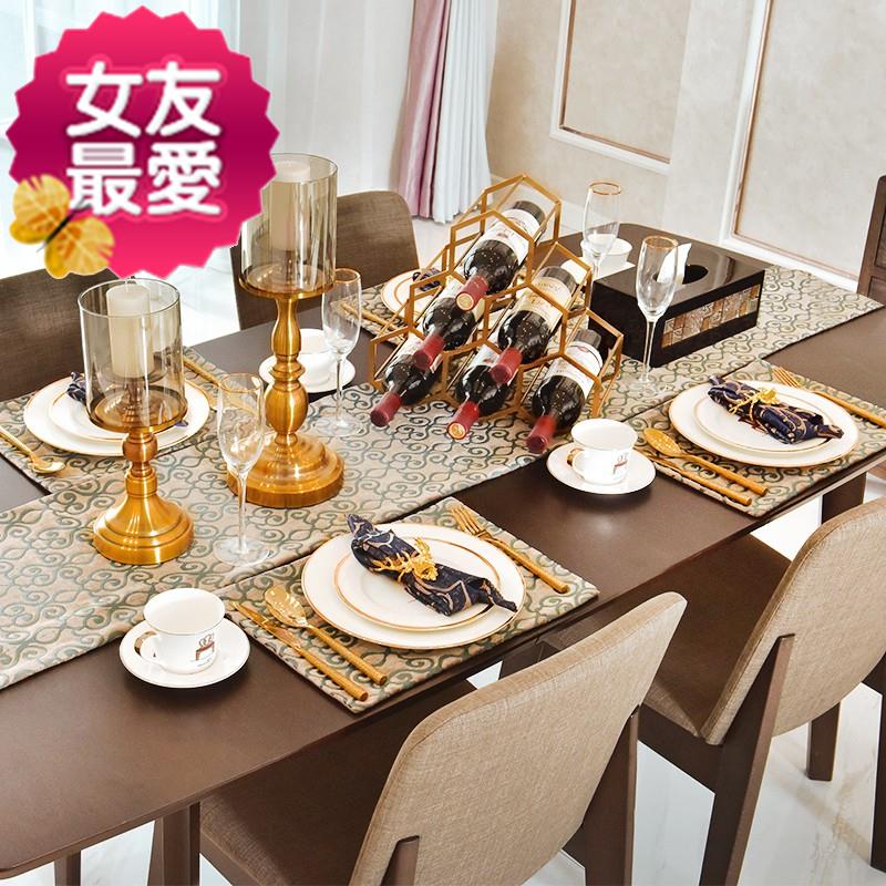 European and American European-style western plate set hotel model room q American-style decorative ceramic light luxury tableware set table