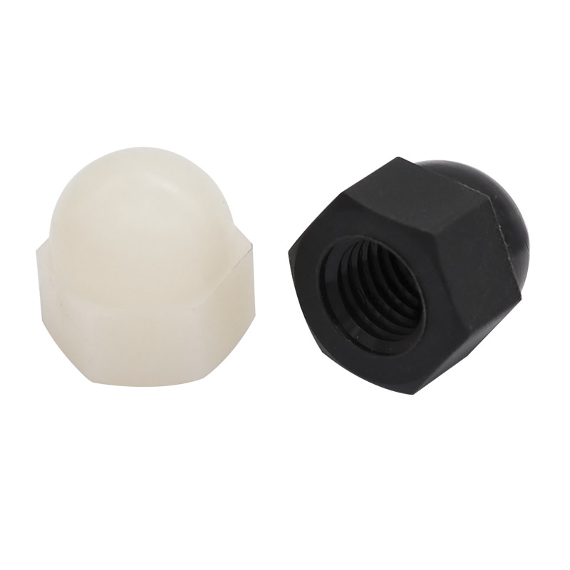 Nylon cover type nut M3M4M5M6M8M10M12 plastic cover type round cover plastic cover type decorative screw cap