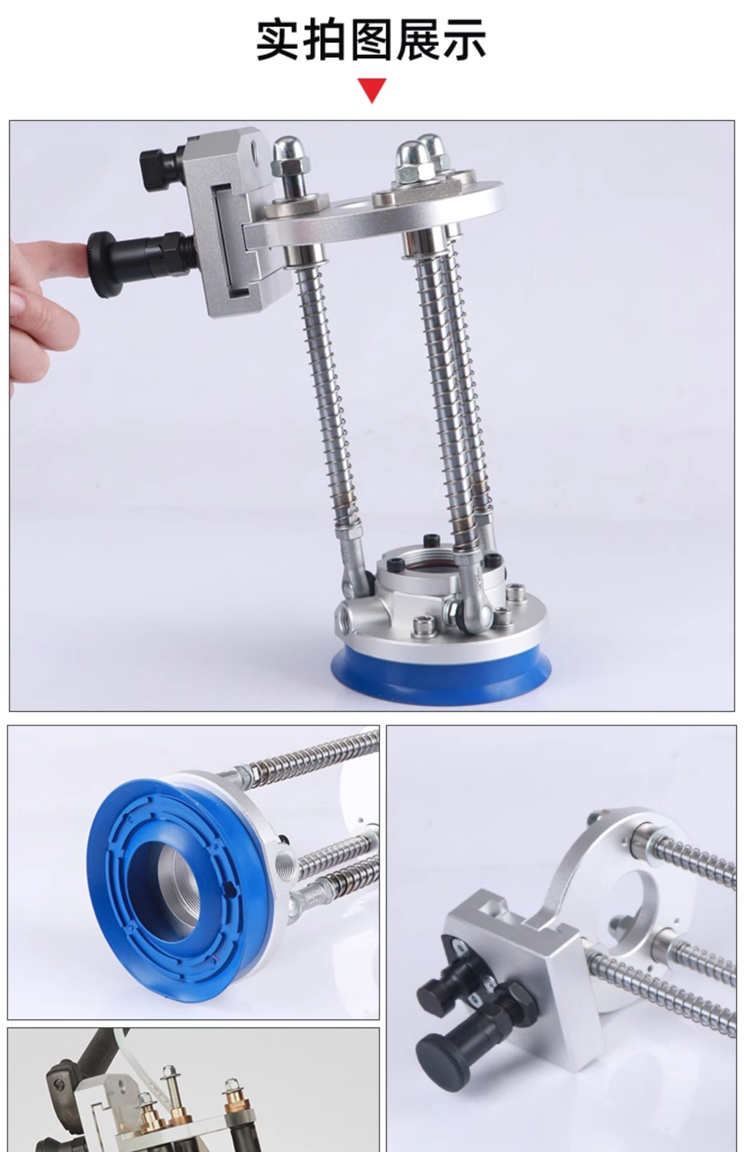Вакуумные Чак 双料检测器支架系统dbd-100xl100-m42机械手配件吸盘关节式固定 Full hair