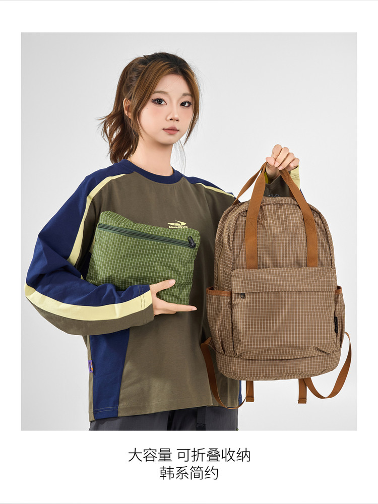 Backpack for College Students to Commute to Work, Small, Lightweight, Compact, Foldable, Outdoor Travel, Ultra-Lightweight Small Backpack