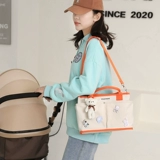 Портативная система хранения для матери и ребенка для выхода на улицу, льняная сумка