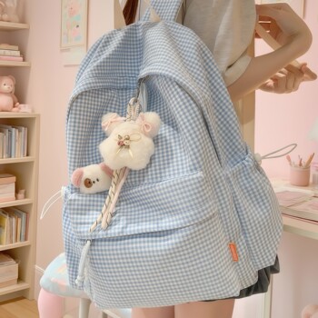 School Bag for Female High School Students, Junior High School Girls, ins Style, Niche, 2025 New Model, Large Capacity, High Aesthetic Value, Backpack, Shoulder Bag