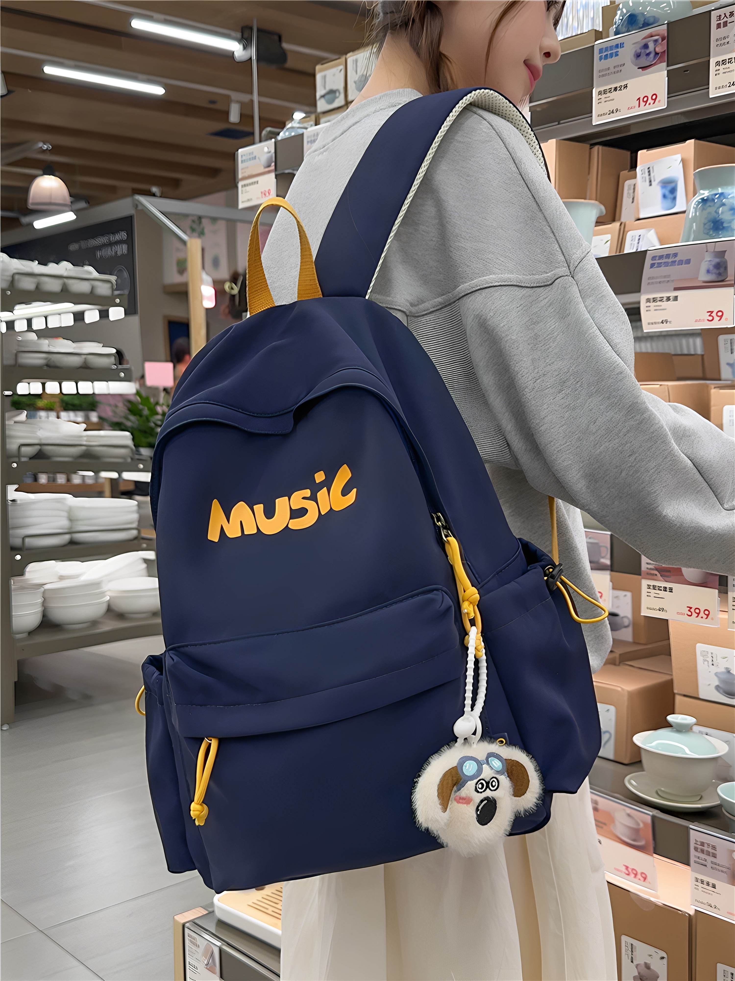 School Bag American High Street Style for Junior High School Boys and High School Students 2025 New Model Large Capacity Backpack for Elementary School Students Boys