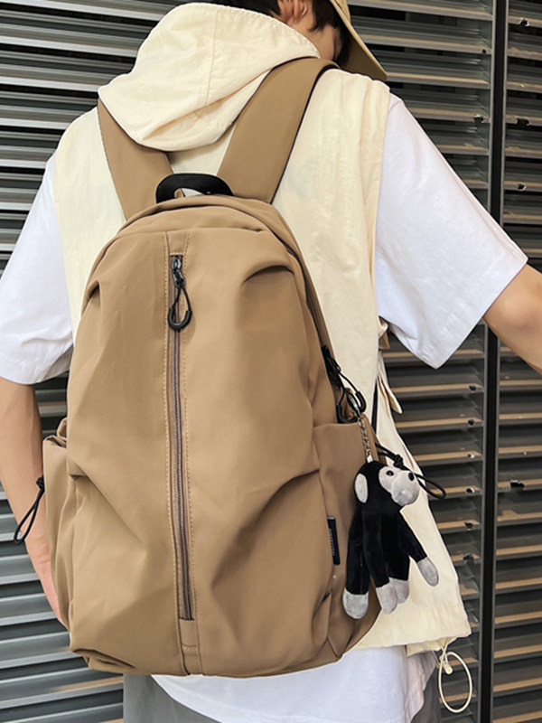 2025 New Outdoor Casual Lightweight Travel Backpack Simple Men's Backpack Niche Design Travel Mountaineering Bag
