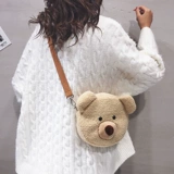 Сумка для телефона, плюшевая японская кукла, милая сумка на одно плечо, рюкзак, с медвежатами, 2020, новая коллекция, популярно в интернете