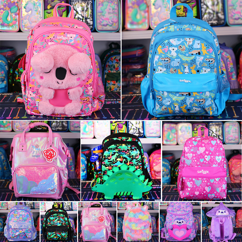 Currently, Australian Smiggle Book Bag Student Kindergarten Primary School First Year Shoulder Package Kinderpack