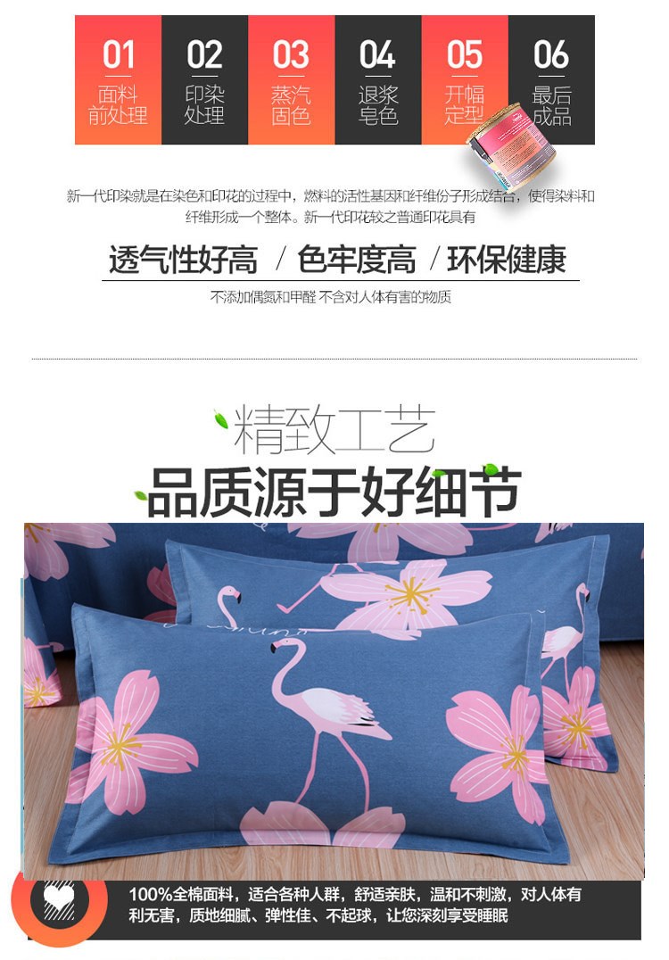 Một cặp trẻ nhỏ bông gối gối 30 * 50 40 × 60 ký túc xá phim hoạt hình duy nhất 4874 - Gối trường hợp gối cao su non cho trẻ sơ sinh