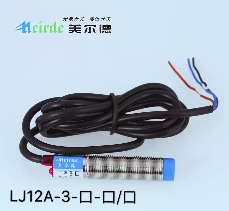 Merde LJ12A3-4-Z AY 3-wire PNP normally closed 12MM proximity switch 10-36v