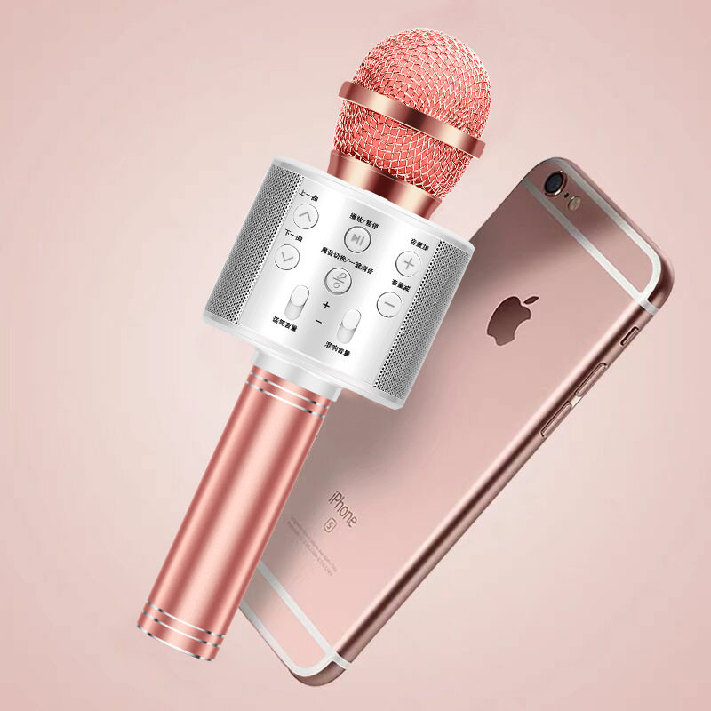Microphone  audio wireless Bluetooth mobile phone singing