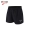 Duowei dowin quần short thể thao mùa hè nam và nữ màu đen thường xuyên chạy bộ tập thể dục nhanh khô quần bó sát - Quần thể thao quần lining
