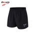 Duowei dowin quần short thể thao mùa hè nam và nữ màu đen thường xuyên chạy bộ tập thể dục nhanh khô quần bó sát - Quần thể thao quần lining Quần thể thao
