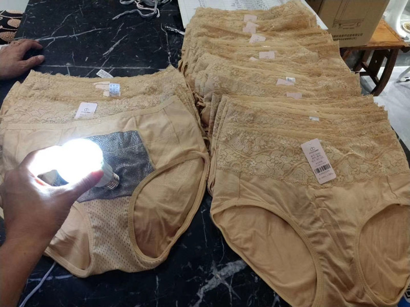 Aoxueqi silver fiber women's underwear high waist liquefied titanium underwear women's breathable and comfortable high-end deodorant