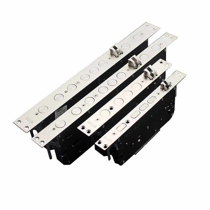 6052 lower handle fingerprint lock body 30 * 240 40 40 * 388 bully king 24 * 240 double live double quick lock body-Taobao