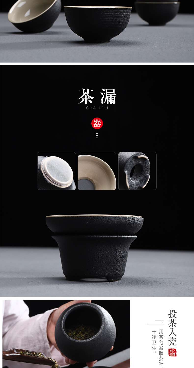 Sharply stone tea tray was suit household kung fu tea set storage type ceramic tray was stone small tea table is contracted dry terms plate