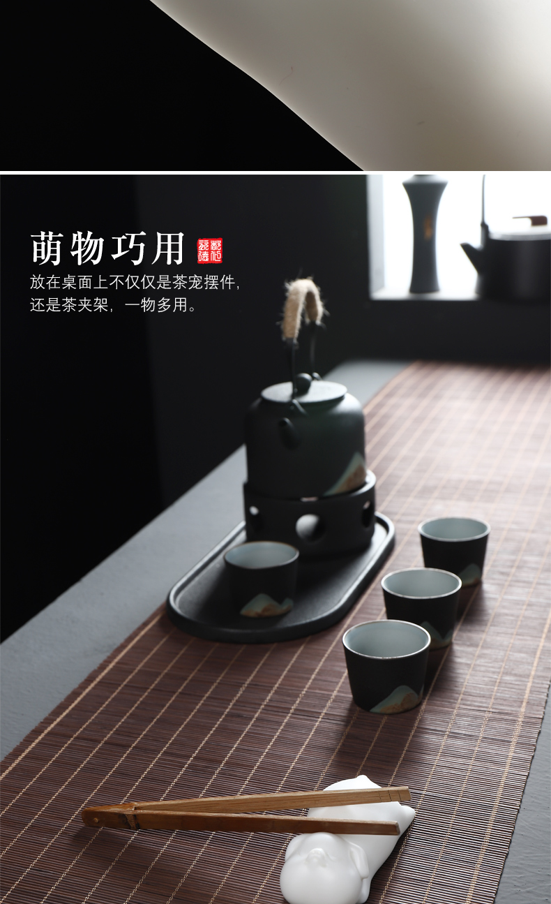 Furnishing articles have ancient white porcelain tea pet boutique tea tea tray accessories tea tea tea art kung fu tea tea pet pig