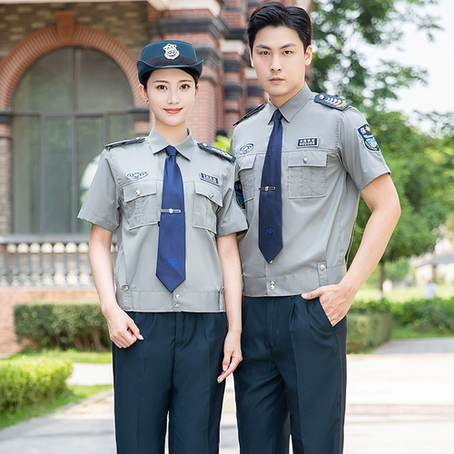 Комбинезон, осенняя рубашка подходит для мужчин и женщин, летняя униформа, короткий рукав