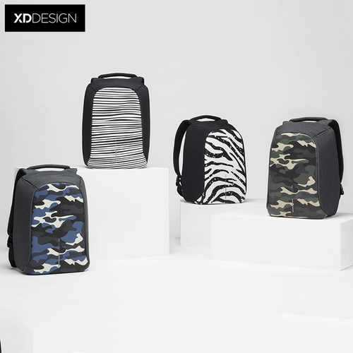 Камуфляжный рюкзак, сумка для путешествий, ноутбук, трендовый ранец, анти-кража, 14 дюймов