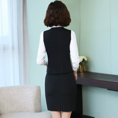 Осенний жилет, пиджак классического кроя, комплект, комбинезон, классический костюм