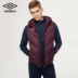 UMBRO Yinbao nam mùa thu đông mới thể thao ngắn xuống áo khoác vịt xuống áo khoác ấm áp giản dị - Thể thao xuống áo khoác áo phao đại hàn nam Thể thao xuống áo khoác