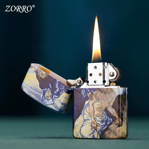 Мультяшная креативная ветрозащитная зажигалка на керосине для друга, подарок на день рождения