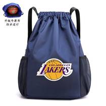 Lakers basketball bag training backpack students large capacity basketball bag men and women travel sports fitness package customization pattern
