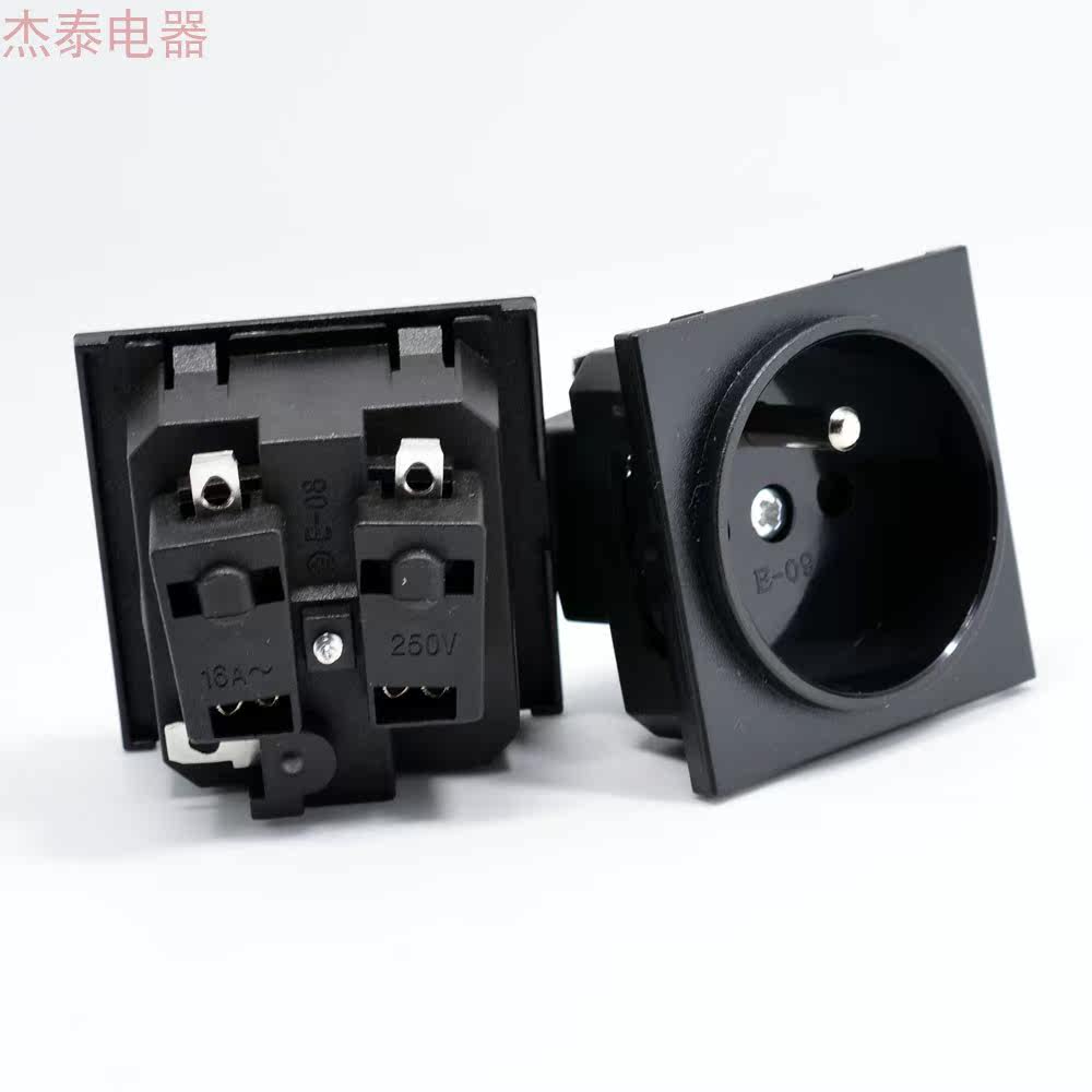 French card power socket Regulatory cabinet power socket inverter socket transformer power source mother