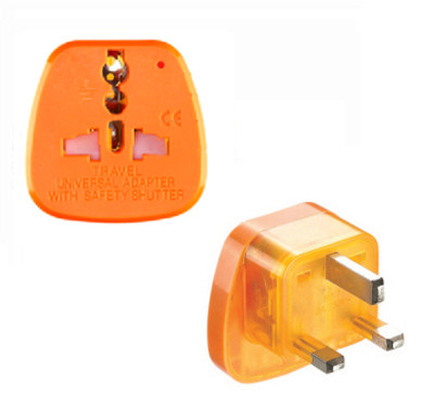With safety door English gauge conversion plug lightning protection English gauge power conversion socket with power display light converter