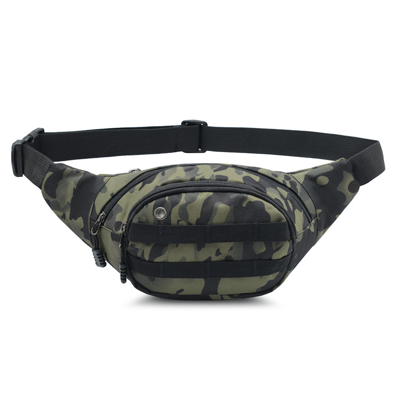 Multifunctional Sports Waist Bag for Men and Women, New Fitness Running Mobile Phone Bag, Large Capacity, Casual, Wear-Resistant, Outdoor Slingshot Bag