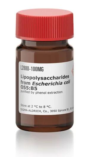 脂多糖 LPS from E.coli O55:B5 货号L2880-10MG Sigma-Aldrich