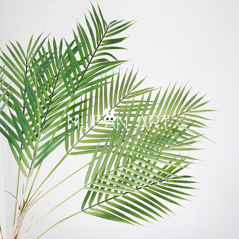 ins emulated tip-leaf loose leaf sunflower leaf photo swing pat leaves green plant for matching green leaves