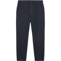 COS Mens standard fit tapered elastic waist twill trousers 1171192004