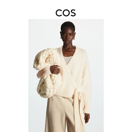 Шерстяной белый осенний кардиган для отдыха, косплей