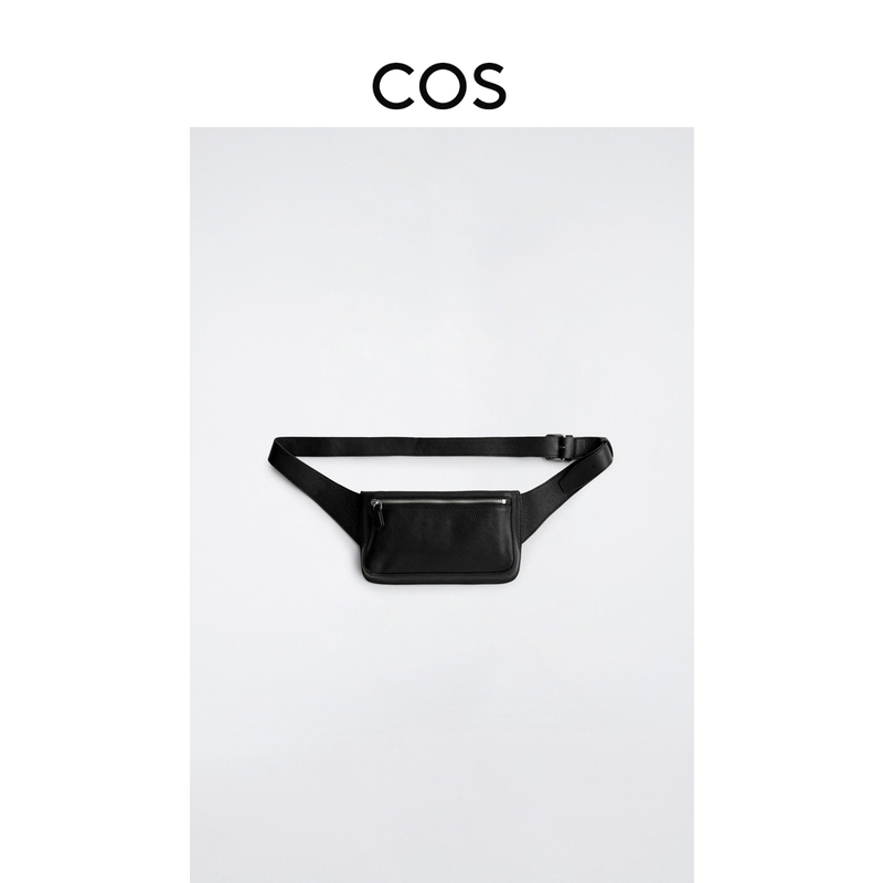 Cos Unisex Brunswick Leather Waist Bag Black 1311829002 Cos Unisex Brunswick Leather Waist Bag Black 1311829002