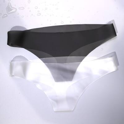 The GK51 all-rubber checkered seamless tight underpants are a sexy and fashionable small T-leg one-piece briefs