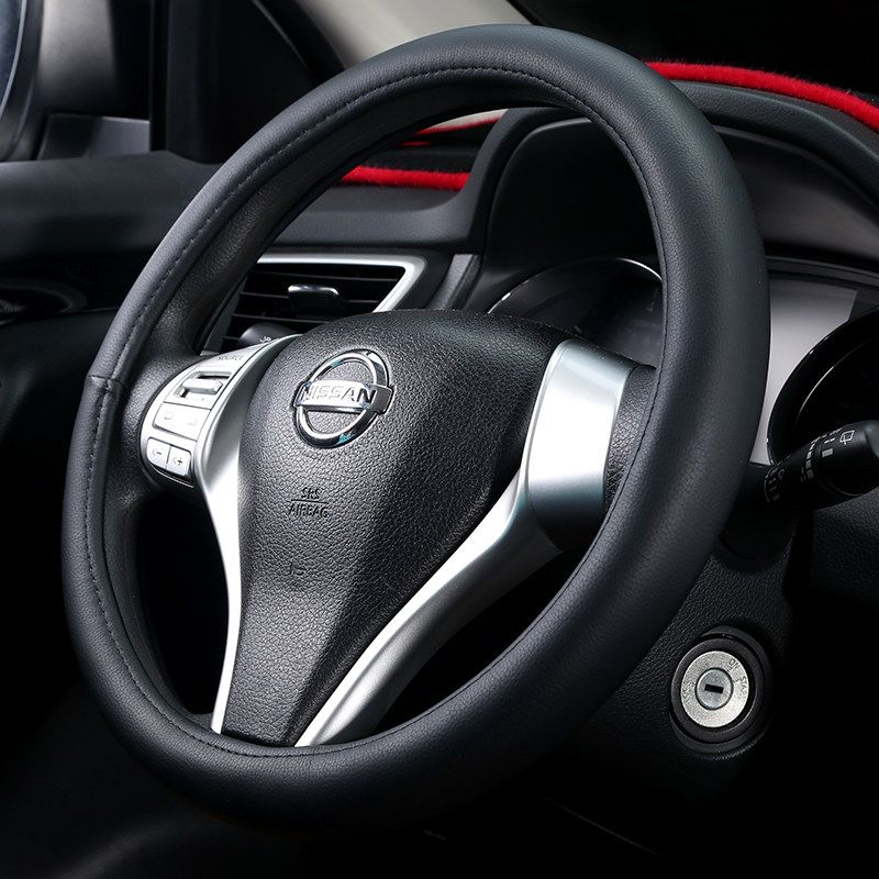 Special car special car steering wheel cover direction cover Four seasons car handlebar cover Holster Universal breathable sweat-absorbing non-slip