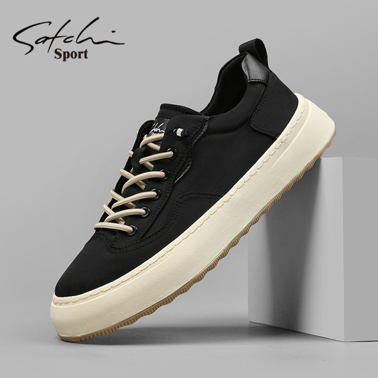 Satchi/Sachi Men's Shoes Autumn 2025 New Canvas Shoes Men's Sneakers Trendy Versatile Sports Casual Shoes