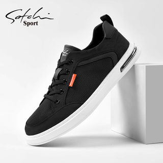 Satchi/Sachi Men's Shoes Genuine Autumn 2025 New Mesh Shoes Men's Sports Casual Sneakers Canvas Shoes