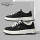 Satchi Men's Shoes Winter 2025 New Casual Shoes Trendy Versatile Sneakers Simple Lace-Up Canvas Shoes