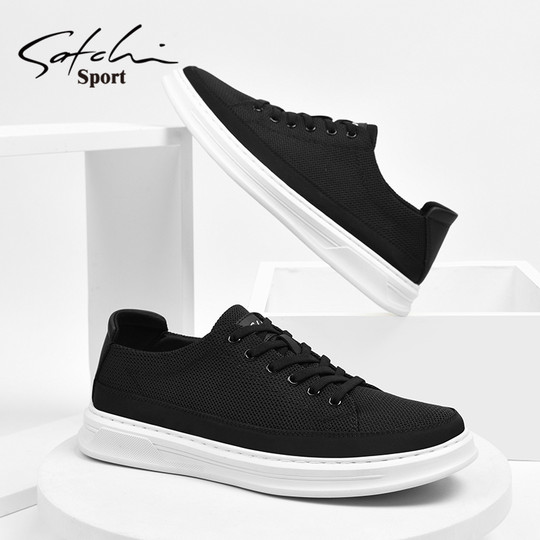 Satchi/Satchi Canvas Shoes Men's Shoes Autumn 2025 New Mesh Sneakers Men's Trendy Versatile Casual Shoes
