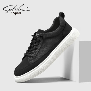 Satchi/Satchi Men's Shoes Genuine Autumn 2025 New Canvas Shoes Sports Casual Shoes Trendy Versatile Sneakers